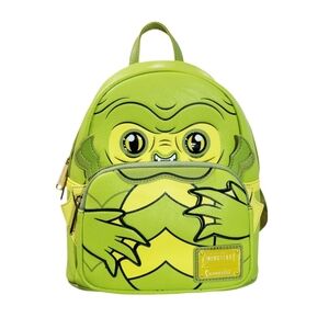 Loungefly Universal‎ Monsters Backpack Creature Black Lagoon Green Mini Backpack